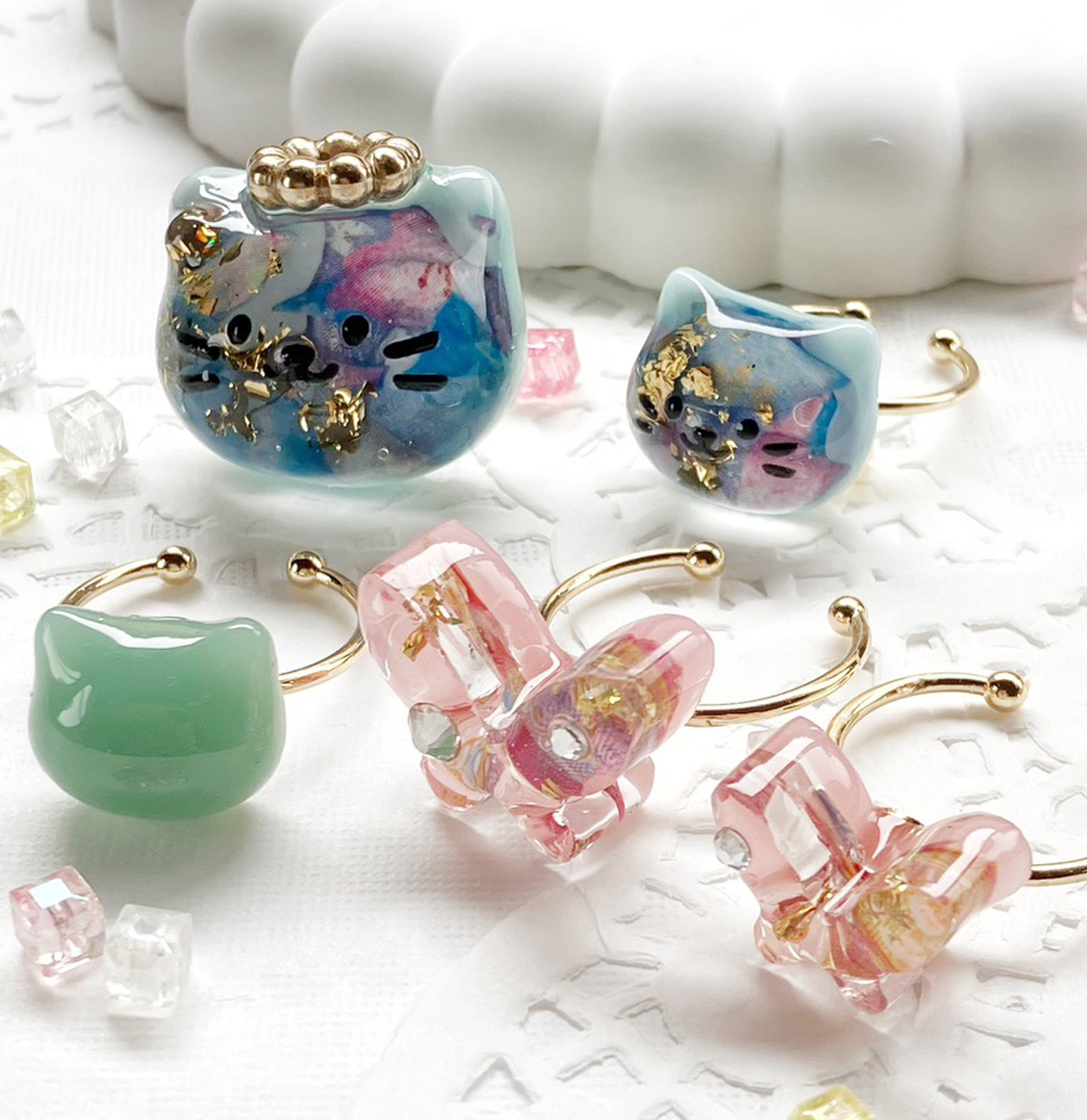 Full 5 piece ring set